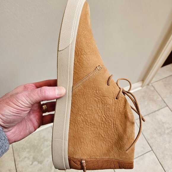 NWOT Sperry Men's Pluswave Ankle Boots, Tan, Sz 12 - Picture 12 of 16